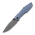 Null Knives Raiden foldekniv, Acidwashed/Blue