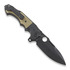 Складной нож Andre de Villiers Mini Pitboss 2, Black/Tan G10