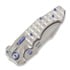 Andre de Villiers Javelin Taschenmesser, Bead Blasted/Ti-Frag/Blue Anno