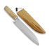 Chef´s knife Puukkopuu Chef knife 5, nickelsilver ferrule