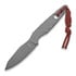 Piranha Knives Orion kniv, red kydex