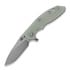 Hinderer 3.5 XM-18 Magnacut Skinny Slicer Tri-Way SW Bronze Translucent Green folding knife
