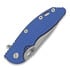 Coltello pieghevole Hinderer 3.5 XM-18 Magnacut Skinny Slicer Tri-Way SW Bronze Blue/Black G10