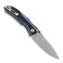 RealSteel E802 Horus Black/Blue folding knife 7432