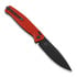 RealSteel Huginn 折り畳みナイフ, Red/Black 7652RB