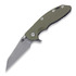 Hinderer - 3.5 XM-18 S45VN Fatty Wharncliffe Tri-Way Working Finish OD Green G10