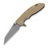 Hinderer 3.5 XM-18 S45VN Fatty Wharncliffe Tri-Way Working Finish Coyote G10 vouwmes