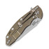 Hinderer 3.5 XM-18 S45VN Fatty Wharncliffe Tri-Way Stonewash Bronze Blue G10 folding knife