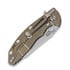 Hinderer 3.5 XM-18 S45VN Fatty Wharncliffe Tri-Way Bronze Translucent Green G10 folding knife