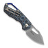 MKM Knives Isonzo Clip Point SW folding knife, Arctic Storm CF MKFX03-3CA