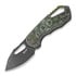 Nóż składany MKM Knives Isonzo Clip Point BW, Jungle Wear CF MKFX03-3CJD