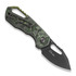 Skladací nôž MKM Knives Isonzo Clip Point BW, Jungle Wear CF MKFX03-3CJD
