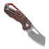 Складной нож MKM Knives Isonzo Cleaver SW, Lava Flow CF MKFX03-2CL