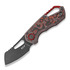 MKM Knives Isonzo Cleaver BW folding knife, Lava Flow CF MKFX03-2CLD