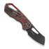 MKM Knives Isonzo Cleaver BW összecsukható kés, Lava Flow CF MKFX03-2CLD