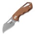 MKM Knives Isonzo Hawkbill SW sulankstomas peilis, Copper MKFX03-1CO
