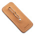 Lionsteel Vertical leather sheath with clip, 갈색 900FDV3SN