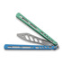 Balisong trainer BBbarfly Trainer V2, Blue And Green