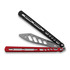 Balisong trainer BBbarfly Trainer V2, Red And Black