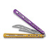 Balisong trainer BBbarfly HS Talon Style Opener ZX-1, Purple And Gold