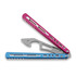 BBbarfly KS Knife Style Opener ZX-1 Bali-song Trainingsmesser, Blue And Pink