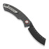 Briceag Red Horse Knife Works Hell Razor P Marbled Carbon Fiber, PVD Black