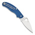 Spyderco UK Penknife, Cobalt Blue, Lightweight C94PCBL