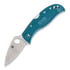 Spyderco - LeafJumper, Blue, Lightweight, K390, SpyderEdge