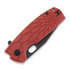Fox Core Tanto Black összecsukható kés, FRN, piros FX-612RB