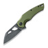 Fox Edge Atrax Linerlock Green összecsukható kés