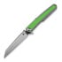 Kansept Knives Arcus Framelock Stonewashed Ti/Green G-10 foldekniv