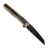 Kansept Knives Arcus Framelock Golden Anodized Ti/Black Micarta sklopivi nož