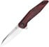 Kizer Cutlery Spot Linerlock Taschenmesser, Black/Red Damascus G-10