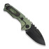 Складной нож Medford Genesis T, 3V PVD, Ecto Green Predator Handles