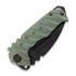Medford Genesis T folding knife, 3V PVD, Ecto Green Predator Handles