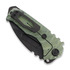 Medford Genesis T összecsukható kés, 3V PVD, Ecto Green Predator Handles