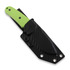 Puppy K&T Mini Tactical Puppy kniv, Green handle, Plain edge