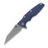 Hinderer Eklipse 3.5" Wharncliffe Tri-Way Working Finish Blue/Black G10 folding knife
