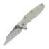 Складной нож Hinderer Eklipse 3.5" Wharncliffe Tri-Way Stonewash Translucent Green G10