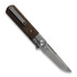 Liong Mah Designs Tanto One Bolstered összecsukható kés, Burlap Micarta
