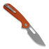 Couteau pliant Liong Mah Designs Trinity, Orange G10