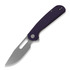 Skladací nôž Liong Mah Designs Trinity, Purple G10