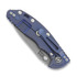 Hinderer 3.5 XM-18 Slicer Non Flipper Tri-Way Battle Blue Blue G10 összecsukható kés