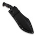 Cuchillo Work Tuff Gear Hollow King Solo, Black/Red Liner G10