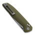 Tactile Knife Maverick G-10 folding knife, green