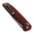 Tactile Knife Maverick G-10 összecsukható kés, piros