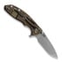 Hinderer 3.0 XM-18 Spanto Tri-Way Stonewash Bronze Translucent Green G10 סכין מתקפלת
