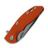 Hinderer 3.0 XM-18 Spanto Tri-Way Stonewash Bronze Orange G10 összecsukható kés