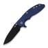 Hinderer 3.5 XM-18 Magnacut Skinny Slicer Tri-Way Battle Black Blue/Black G10 összecsukható kés