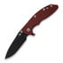 Сгъваем нож Hinderer 3.5 XM-18 Magnacut Skinny Slicer Tri-Way Battle Black Red G10